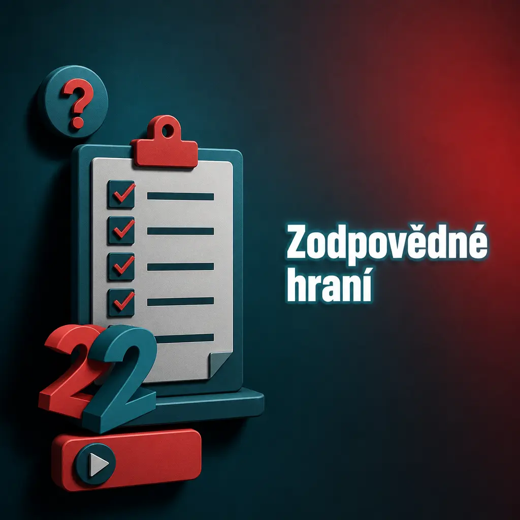 Nástroje zodpovědného hraní na 22Bet: limity vkladů, samovyloučení, test rizikového chování a ověření věku 18+.