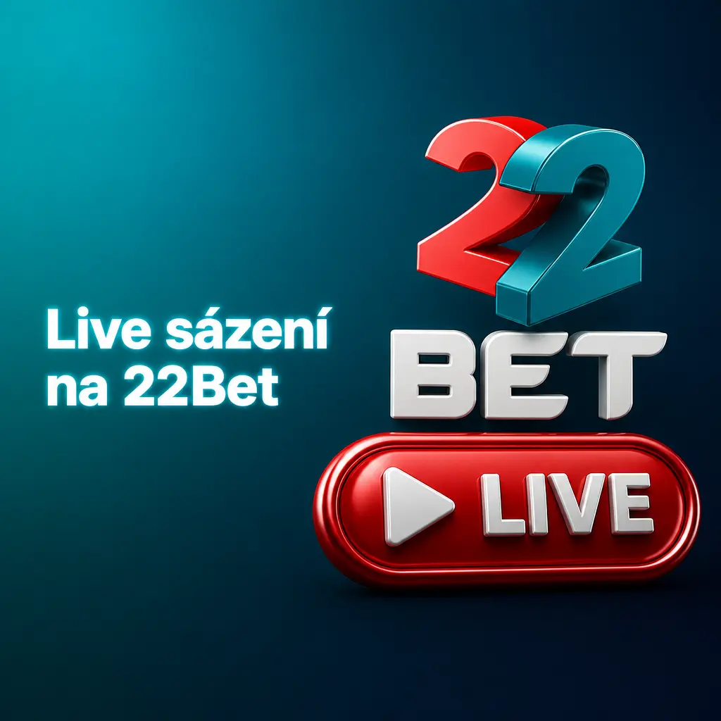 Live sázení na 22Bet na fotbal, tenis, hokej a esporty s kurzy aktualizovanými v reálném čase během zápasu