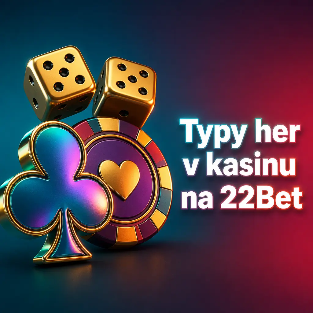 Přehled herní nabídky kasina 22Bet – sloty, crash hry, stolní hry, jackpoty, video poker, bingo a keno.