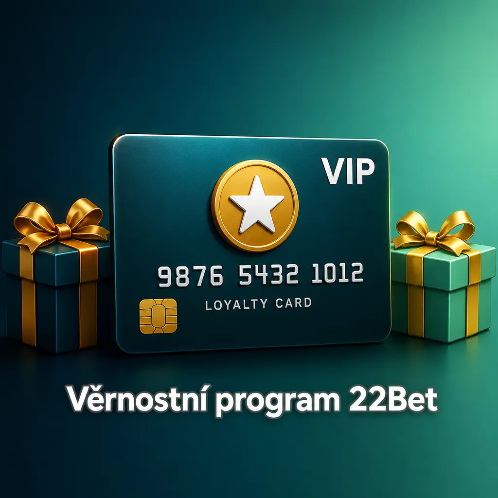 Věrnostní program 22Bet s úrovněmi Bronze, Silver, Gold a VIP – sbírejte body za sázky a získejte bonusy.