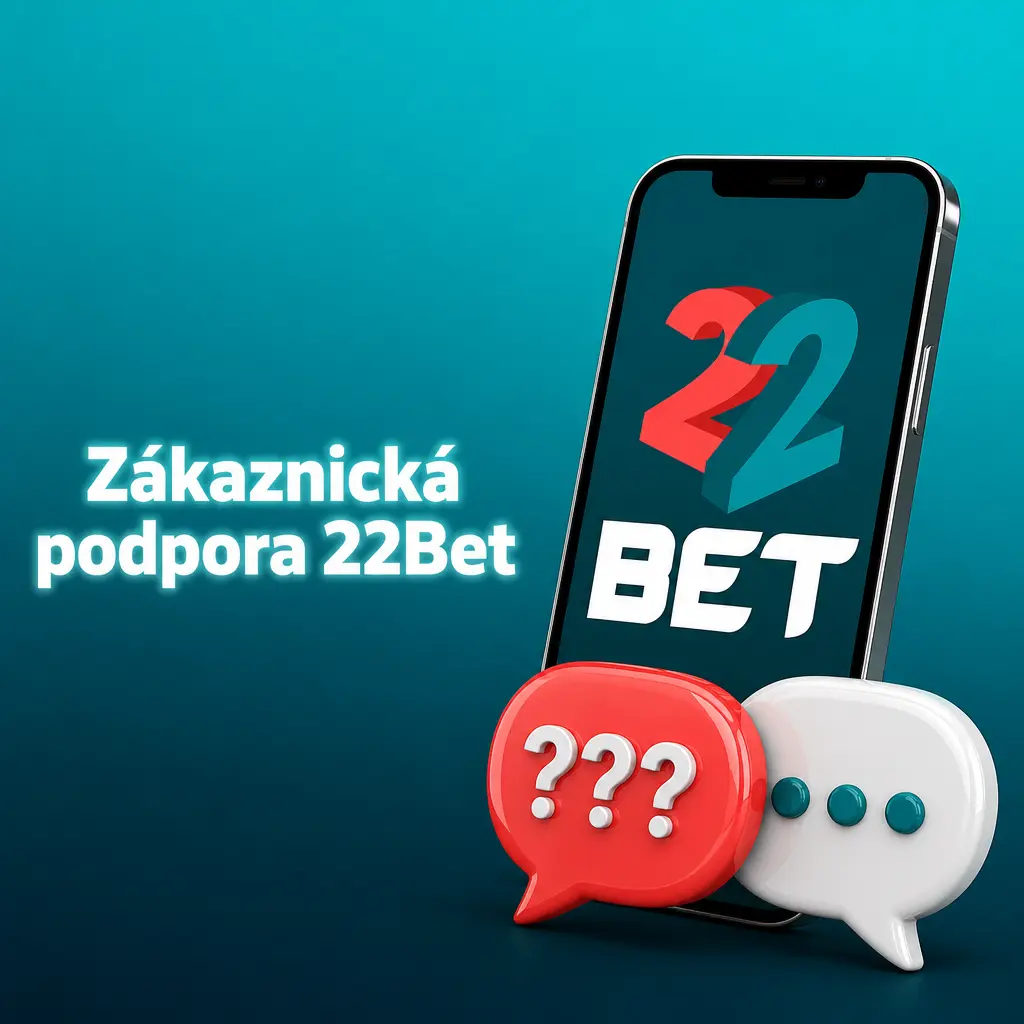 Zákaznická podpora 22Bet – živý chat, e-mail a telefon dostupné nepřetržitě pro hráče z České republiky